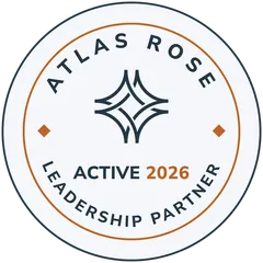 Atlas Rose Leadership Partner, Active 2026 badge